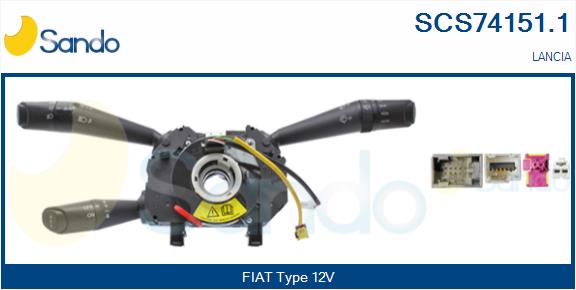 Leva devio guida SANDO SCS74151.1