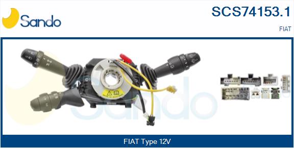 Leva devio guida SANDO SCS74153.1