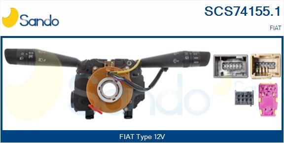Leva devio guida SANDO SCS74155.1