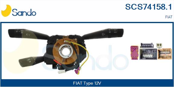 Leva devio guida SANDO SCS74158.1