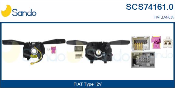 Leva devio guida SANDO SCS74161.0