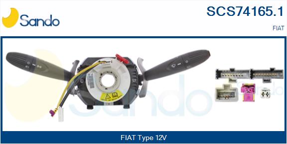 Leva devio guida SANDO SCS74165.1