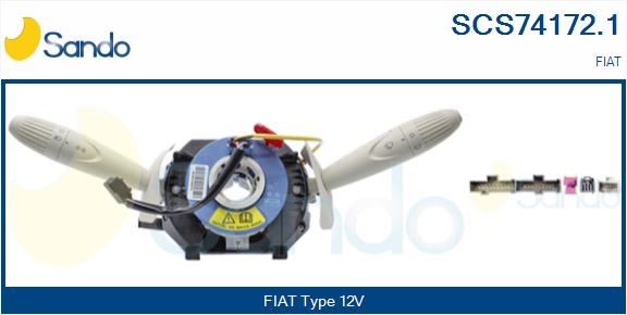 Leva devio guida SANDO SCS74172.1