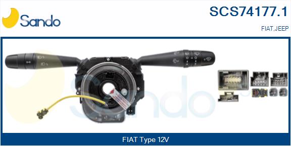 Leva devio guida SANDO SCS74177.1