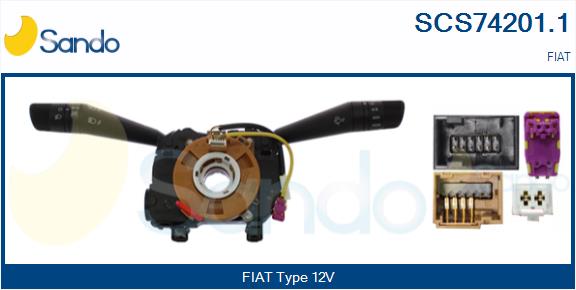 Leva devio guida SANDO SCS74201.1