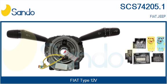 Leva devio guida SANDO SCS74205.1