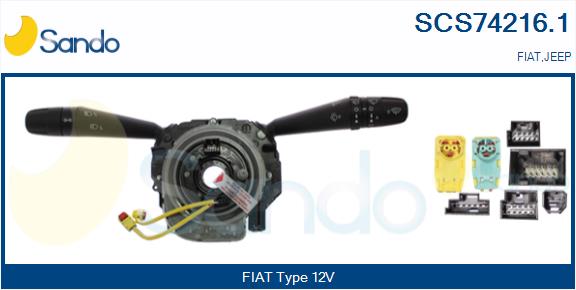 Leva devio guida SANDO SCS74216.1