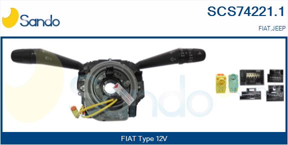 Leva devio guida SANDO SCS74221.1