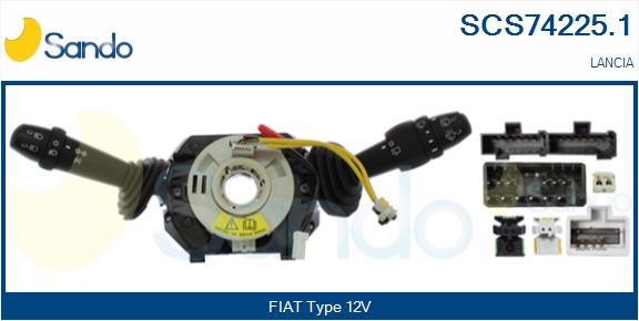 Leva devio guida SANDO SCS74225.1