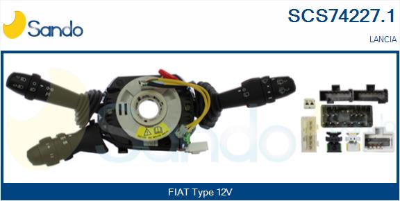 Leva devio guida SANDO SCS74227.1