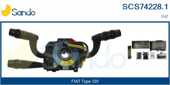Leva devio guida SANDO SCS74228.1
