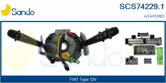 Leva devio guida SANDO SCS74229.1