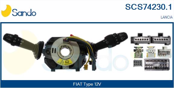 Leva devio guida SANDO SCS74230.1