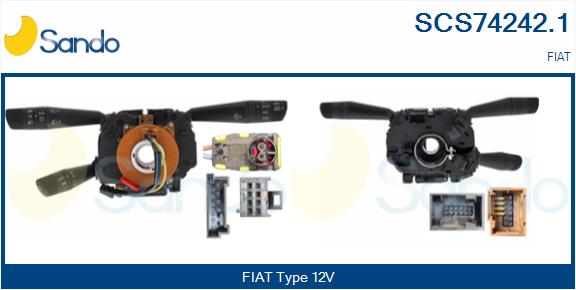 Leva devio guida SANDO SCS74242.1