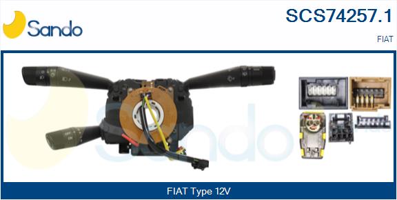 Leva devio guida SANDO SCS74257.1
