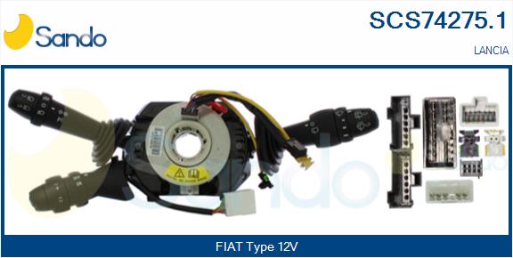 Leva devio guida SANDO SCS74275.1