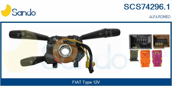 Leva devio guida SANDO SCS74296.1