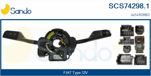 Leva devio guida SANDO SCS74298.1