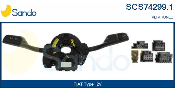 Leva devio guida SANDO SCS74299.1