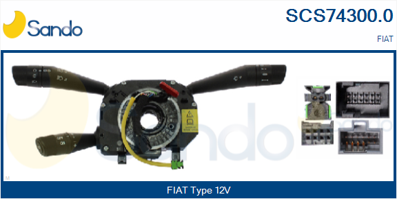Leva devio guida SANDO SCS74300.0