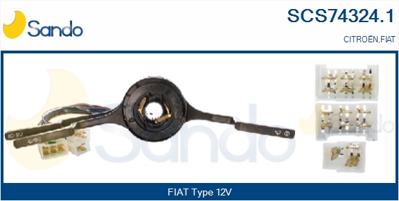 Leva devio guida SANDO SCS74324.1