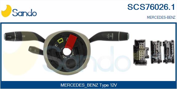 Leva devio guida SANDO SCS76026.1