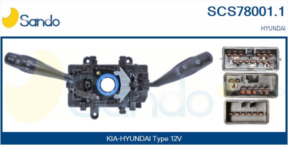 Leva devio guida SANDO SCS78001.1