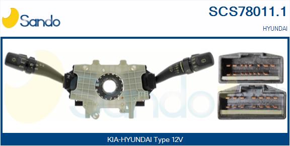 Leva devio guida SANDO SCS78011.1