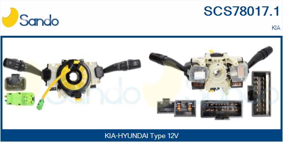 Leva devio guida SANDO SCS78017.1