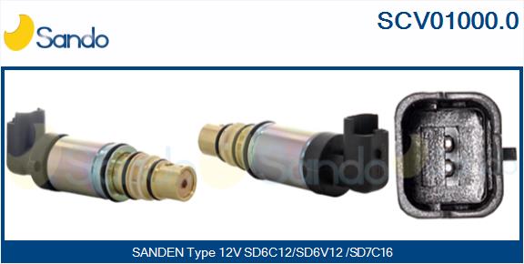 Valvola regolazione, compressore SANDO SCV01000.0