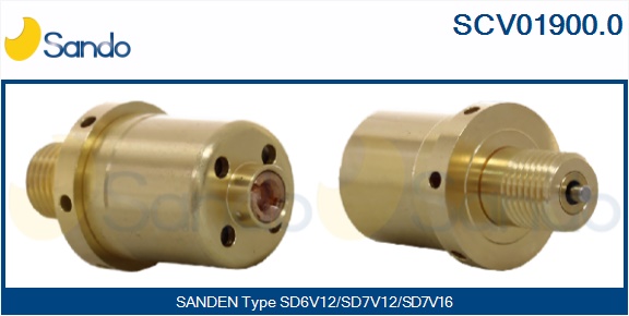 Valvola regolazione, compressore SANDO SCV01900.0