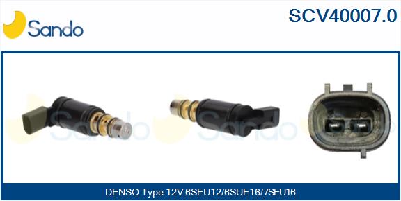 Valvola regolazione, compressore SANDO SCV40007.0