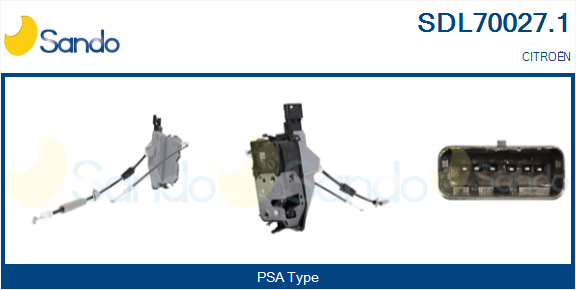 Serratura sport. SANDO SDL70027.1