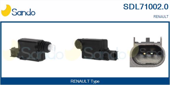 Serratura sport. SANDO SDL71002.0
