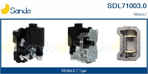 Serratura sport. SANDO SDL71003.0