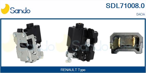 Serratura sport. SANDO SDL71008.0
