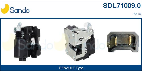 Serratura sport. SANDO SDL71009.0