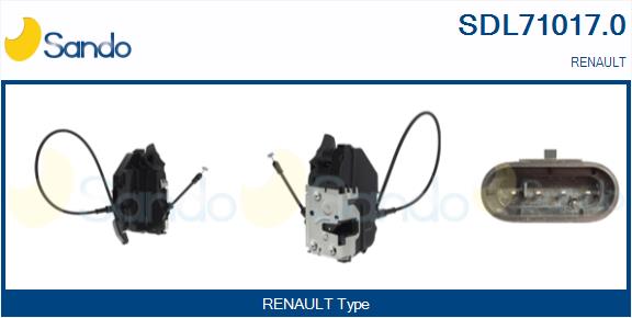 Serratura sport. SANDO SDL71017.0