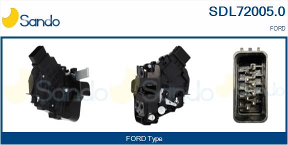 Serratura sport. SANDO SDL72005.0