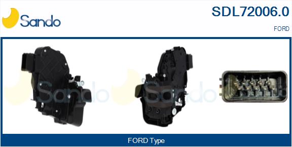 Serratura sport. SANDO SDL72006.0