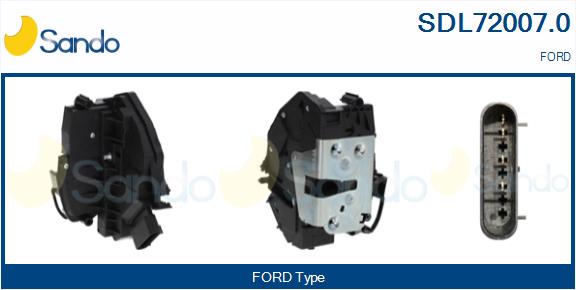 Serratura sport. SANDO SDL72007.0