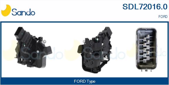 Serratura sport. SANDO SDL72016.0