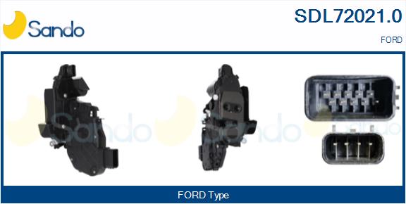 Serratura sport. SANDO SDL72021.0