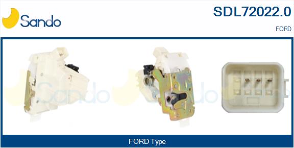 Serratura sport. SANDO SDL72022.0