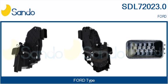 Serratura sport. SANDO SDL72023.0