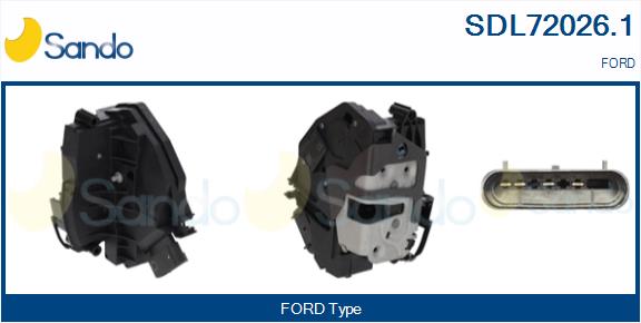 Serratura sport. SANDO SDL72026.1