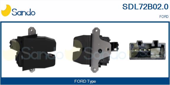 Serratura cofano post. SANDO SDL72B02.0