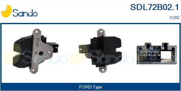 Serratura cofano post. SANDO SDL72B02.1