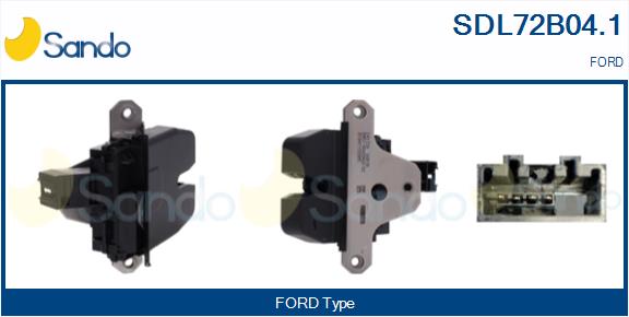 Serratura cofano post. SANDO SDL72B04.1