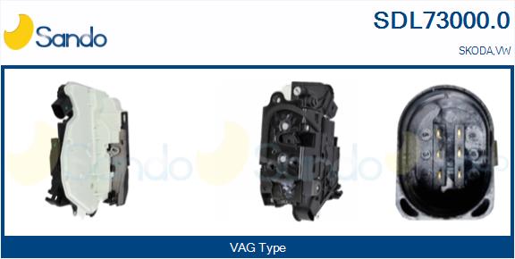 Serratura sport. SANDO SDL73000.0